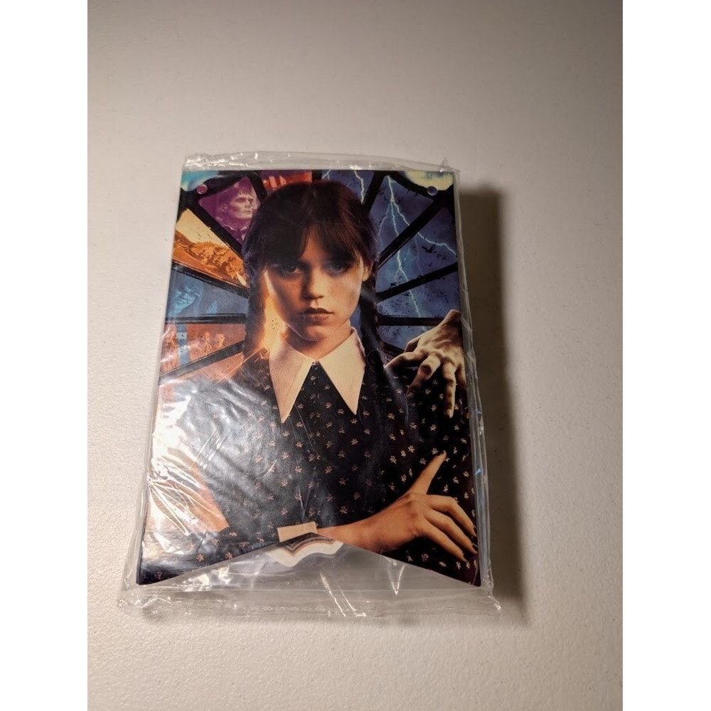 Wednesday Addams Birthday‎ Party Supplies Kit Balloons & Decor Stickers Set